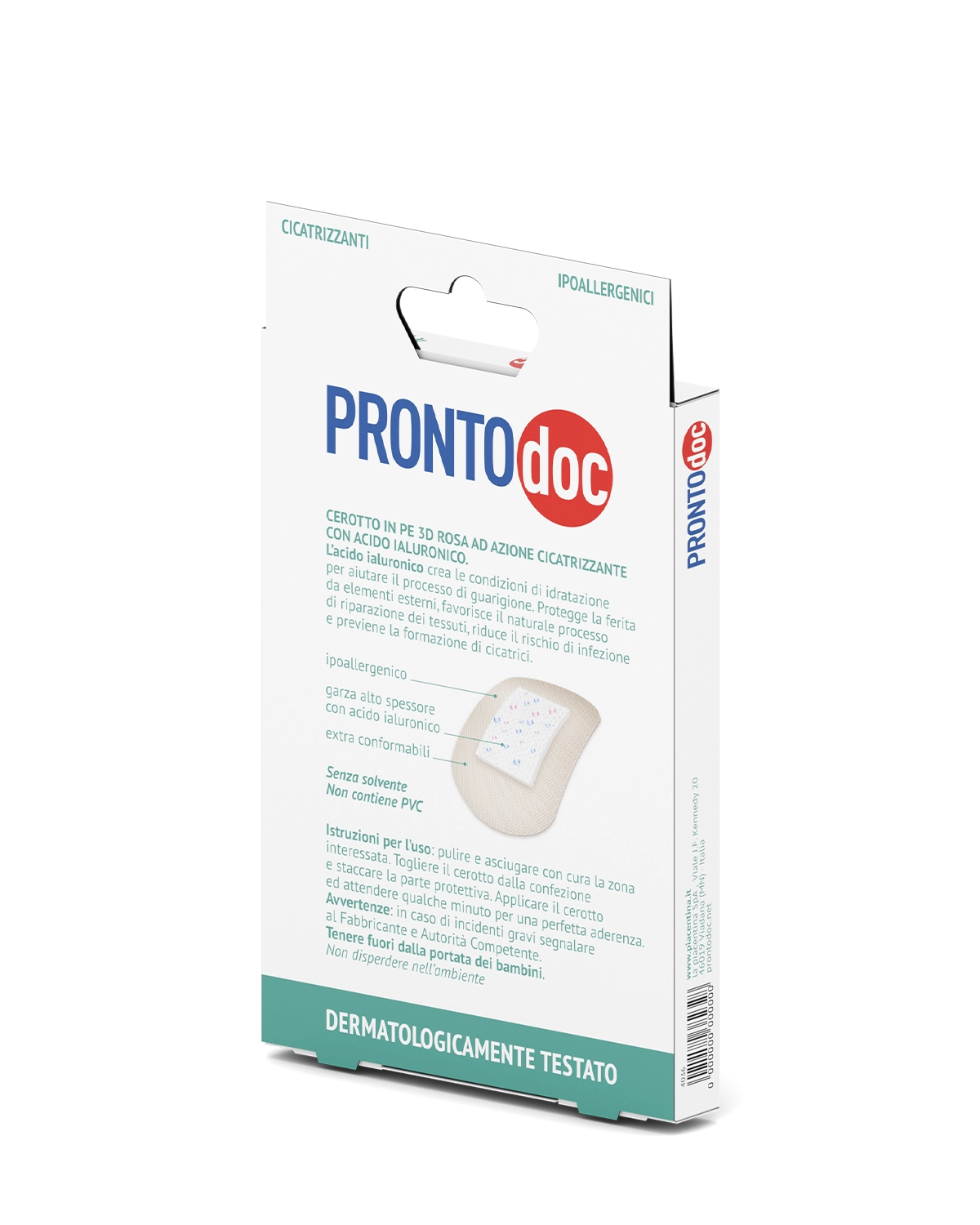 Patchs cicatrisants 15x10 cm, 1 paquet de 4 patchs