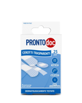 Pronto Doc Classic Transparent Assorted Plasters, Pack of 25 Plasters
