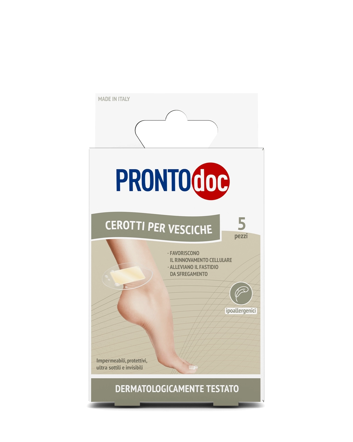Pansements pour ampoules et abrasions, paquet de 5 pansements