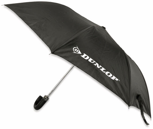 Ombrello compatto con custodia nero Dunlop