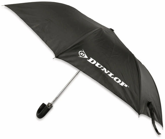 Ombrello compatto con custodia nero Dunlop