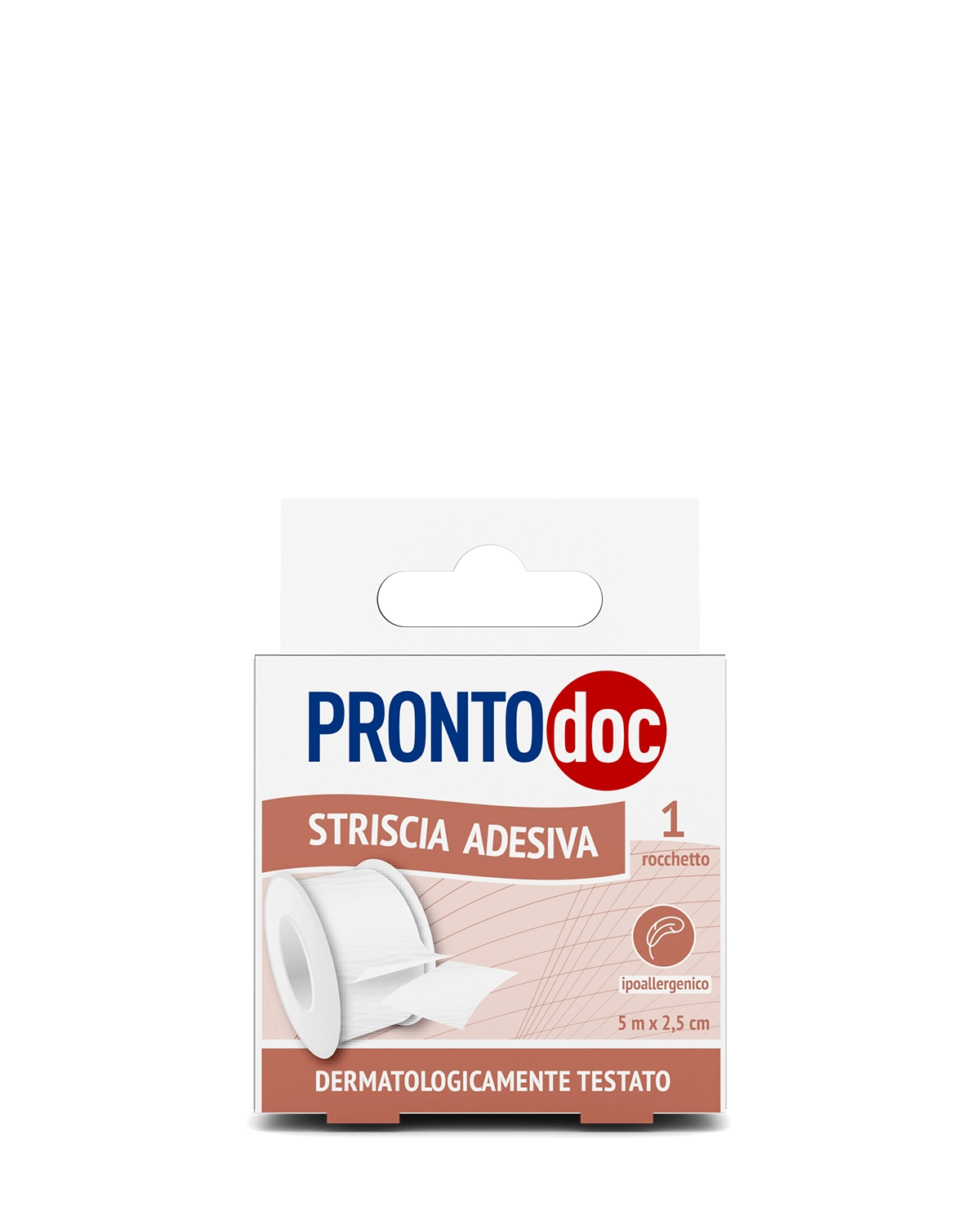 2 Confezioni di Cerotto a Rocchetto TNT Da 5 mt. x 2,5 cm.