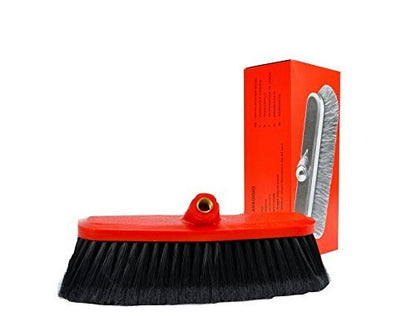 Spazzola Sintetica Lavaggio Auto 25cm - Setole Morbide per Veicoli Camper Moto