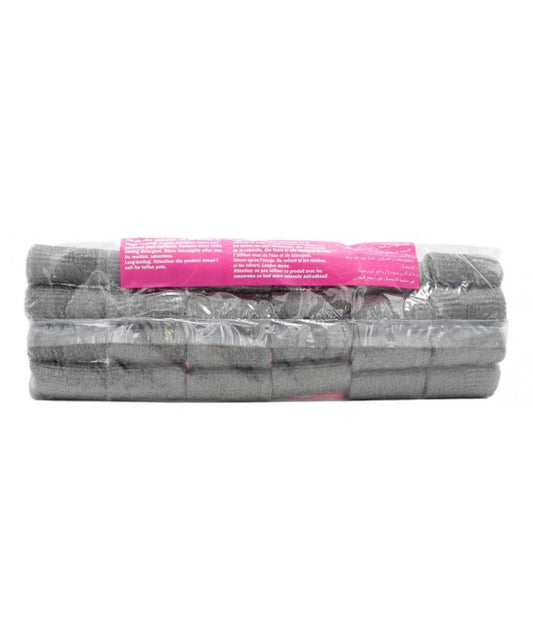 Rouleaux d'éponges en acier, 24 tampons, multicolores, taille unique