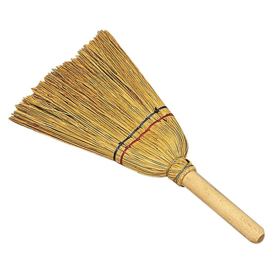 VERDELOOK Traditional Multipurpose Broom in Broomstick, 33 cm, for Cleaning the Home and Furniture