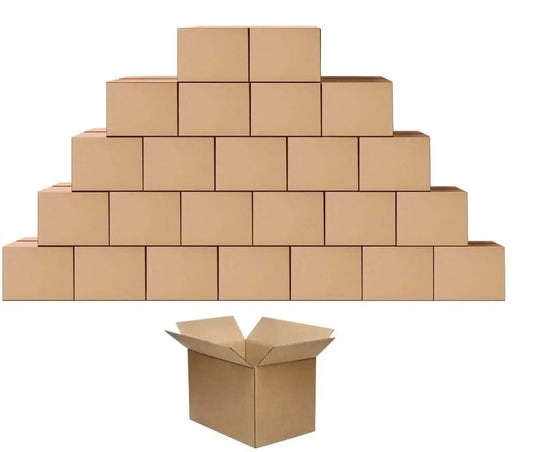 Scatola Cartone Ondulato 20x15x25cm - Scatolone Trasloco Piccolo Made in Italy