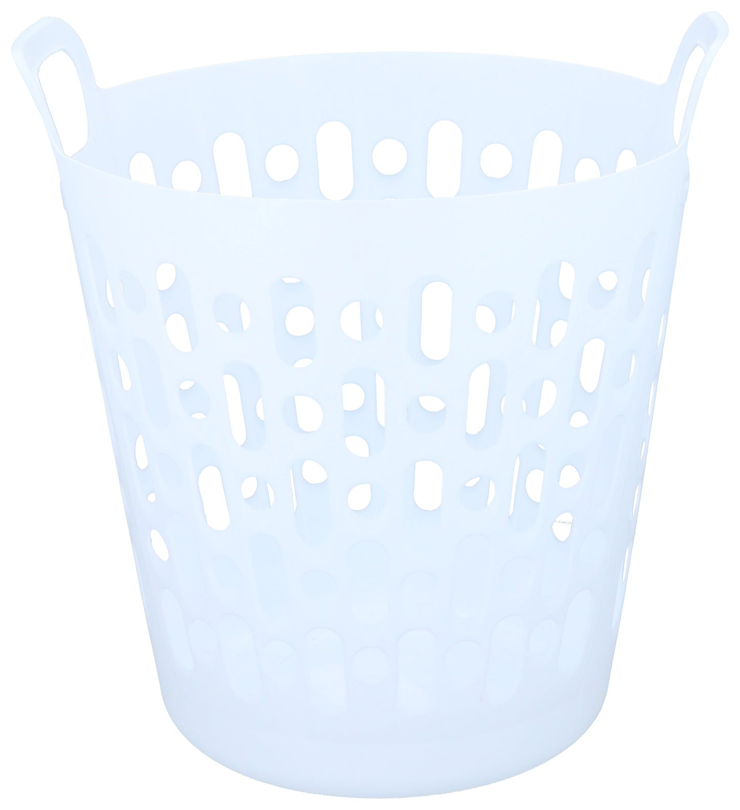 Cesto Portabiancheria 45L con Manici Ergonomici - Cesto Bucato Ovale Traforato - 4 Colori Disponibili - Ideale per Casa e Bagno