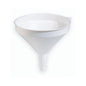 Ecoplast | 26cm Plastic Kitchen Funnel, White, Made in Italy
