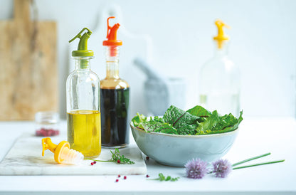 Tappo Salvagoccia per Olio e Aceto - Set 2 Pezzi Multicolore Perfetto