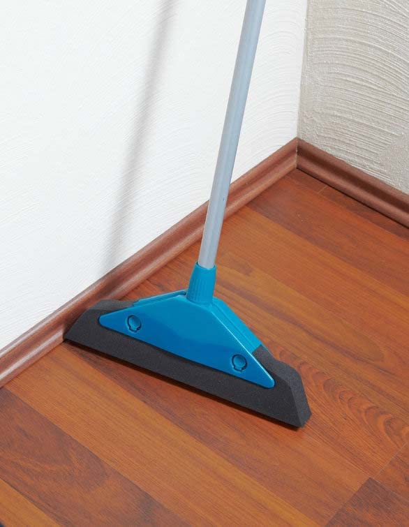Magic Broom with Soft Dust-Catching Sponge and Telescopic Handle Included