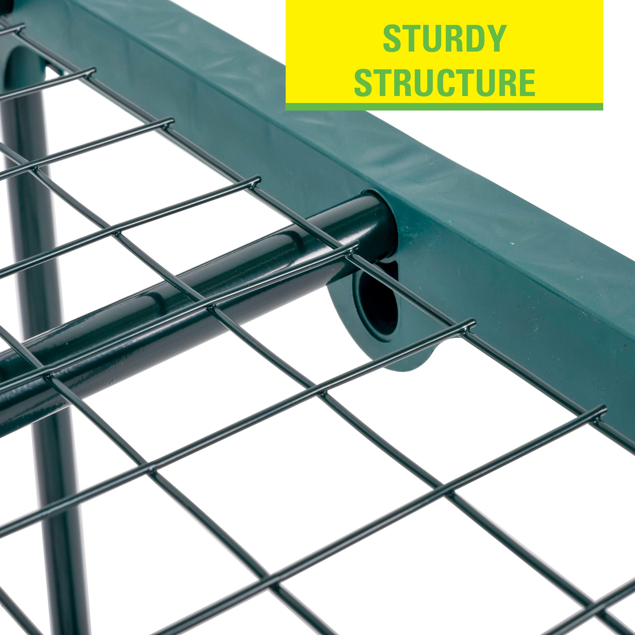 Serra Giardino Kinzo 45x50x80cm 2 Ripiani Telo PVC