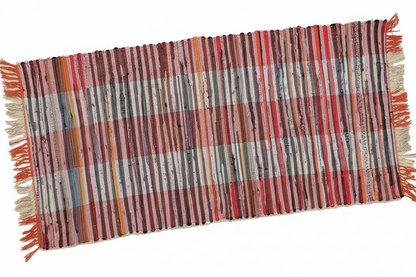 Tappeto Pezzotto Cotone 45x85cm Cameretta Cucina Naturale