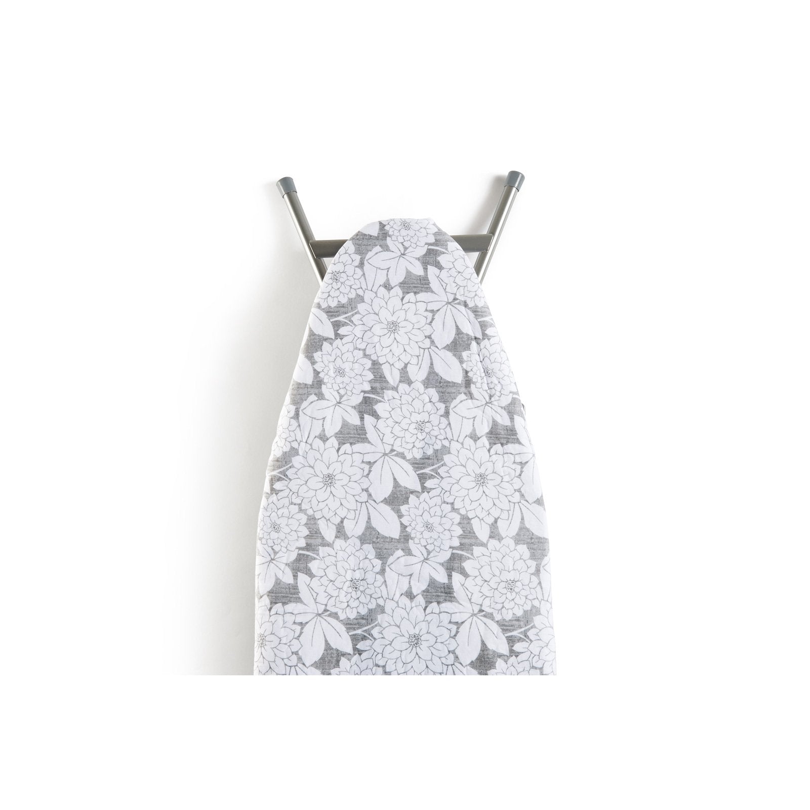 Copriasse da Stiro Mobiletto 120x65 con Tiranti Stiromoll - Cotone 100% Motivo Floreale