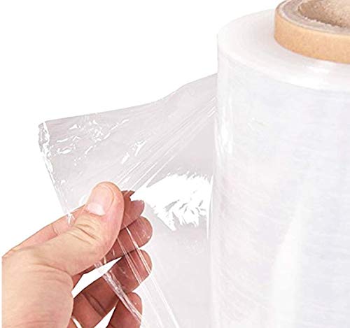 Lot de 6 rouleaux extensibles H.10 23 MY transparents GR.350 pour emballage