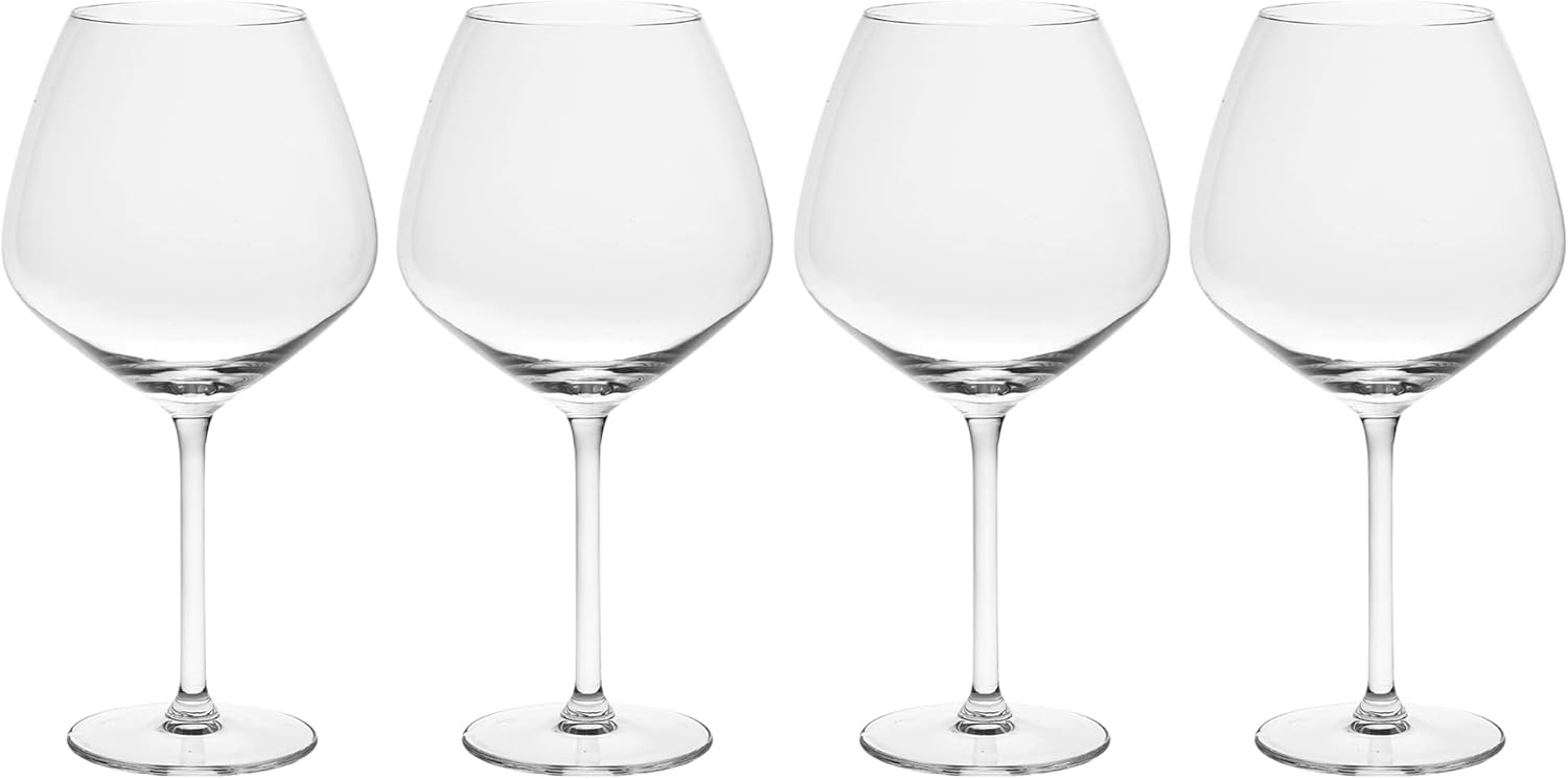 Set 4 Bicchieri Gin Tonic 730ml Copa Balloon Vetro Alpina