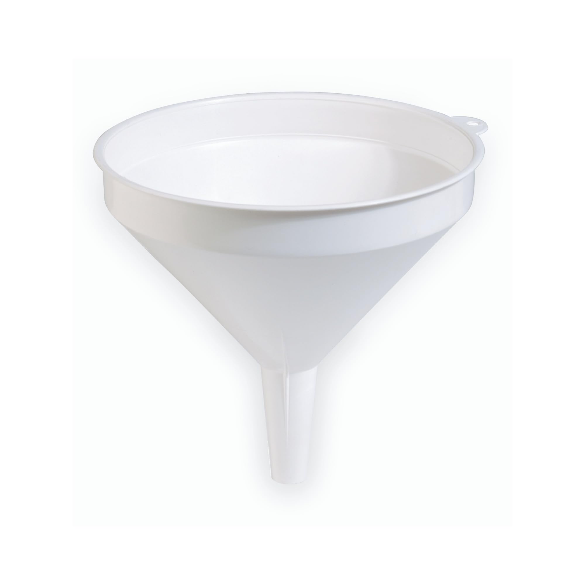 Entonnoir de cuisine en plastique blanc de 26 cm, fabriqué en Italie