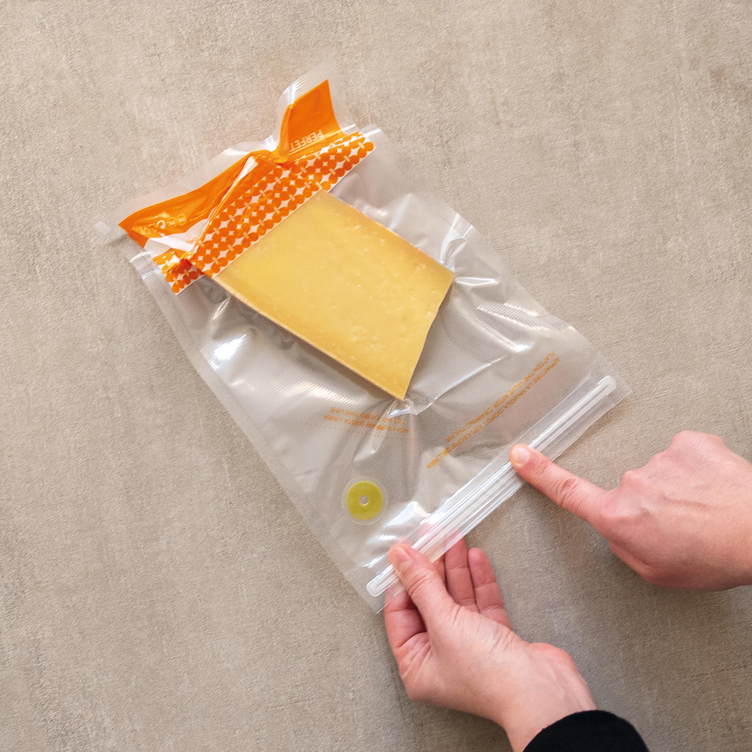 Perfetto Kitchen - 29003 - Vacuum Sealed Fridge Bag - Frescovuoto - 20x30 cm - M - Pack of 6