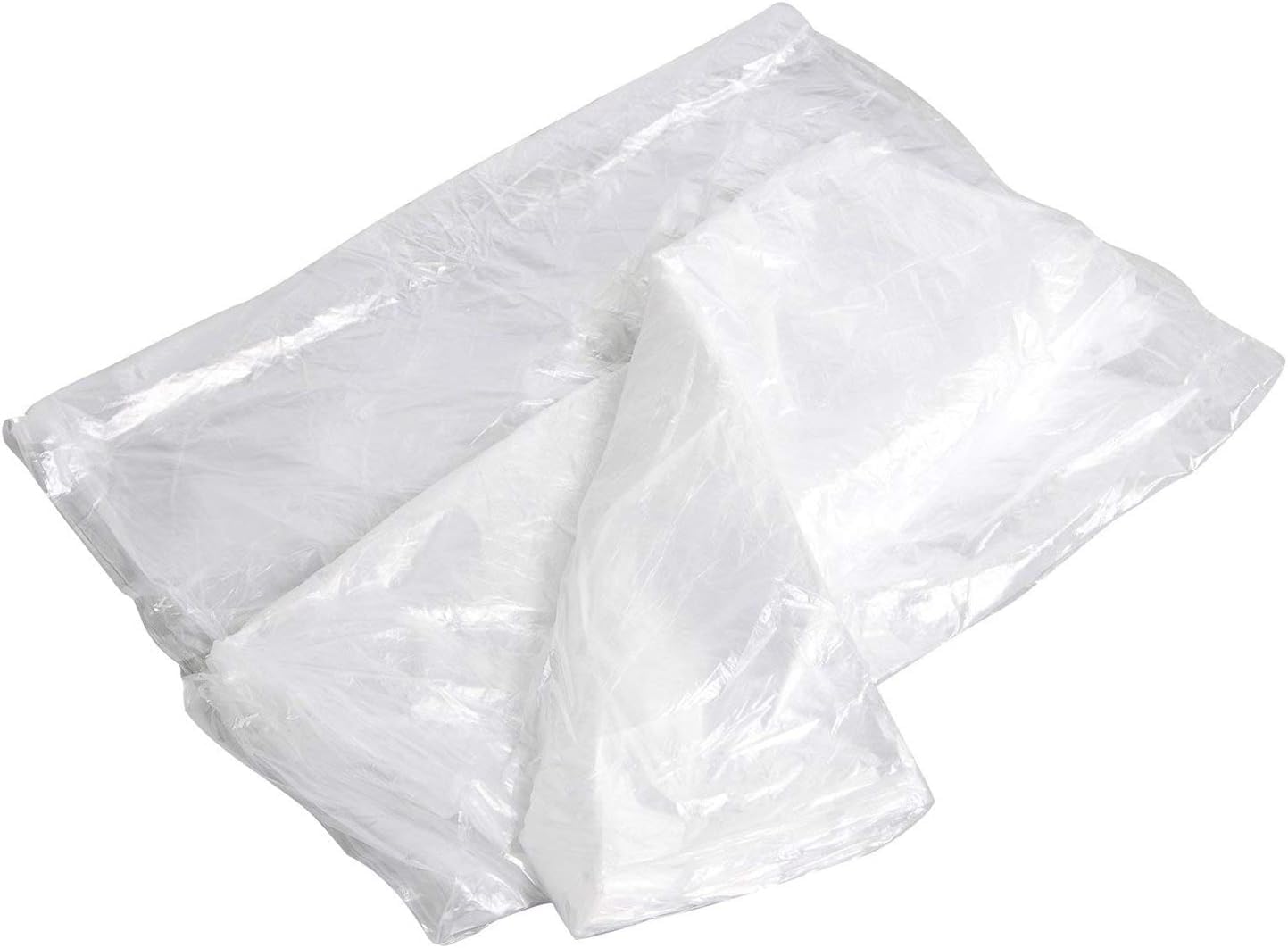 Set di 6 Pz. di Telo Copritutto Pvc Gr. 200 Mt.4 X 4 - Spessore 13 My Per Imbianchino, edilizia -Made in Italy