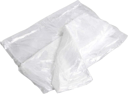 Set di 6 Pz. di Telo Copritutto Pvc Gr. 200 Mt.4 X 4 - Spessore 13 My Per Imbianchino, edilizia -Made in Italy