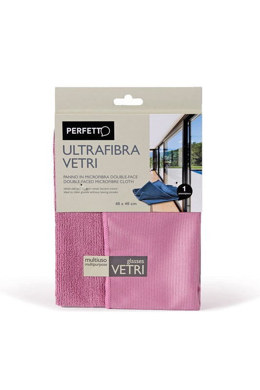 Ultrafibra Vetri, Panno Microfibra, Tessuto, Avio/Cipria, 40x40x0.5 cm