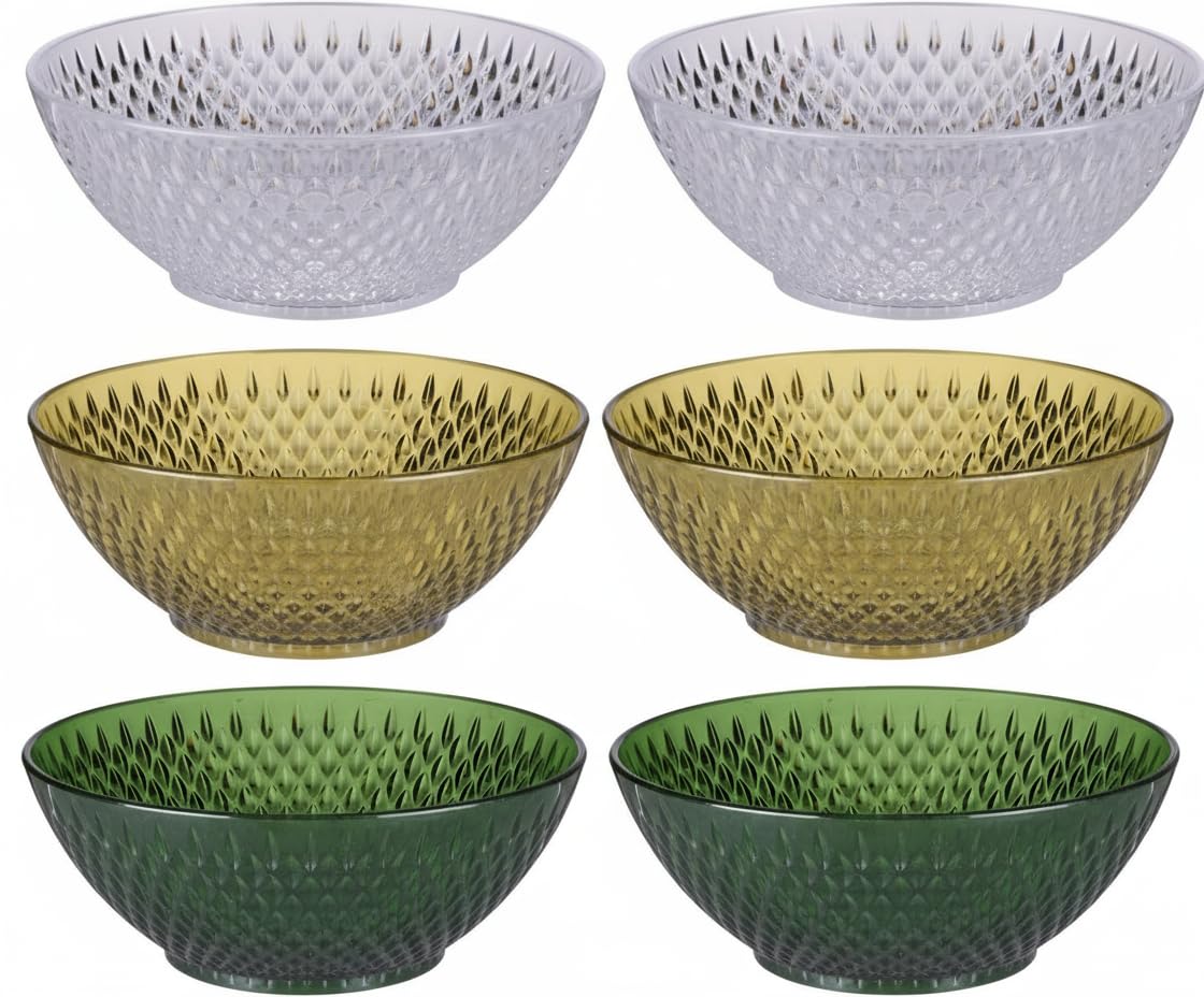 Set 2 Ciotole Optiek 14,5cm - Eleganti per Insalate Contorni Cereali - FercasaShop®