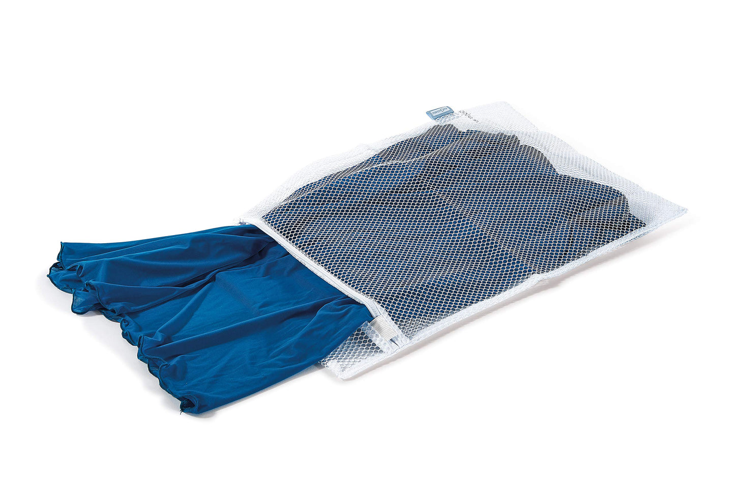 Sacco Rete Lavatrice Salvabucato, con Chiusura a Zip, 30x50 cm