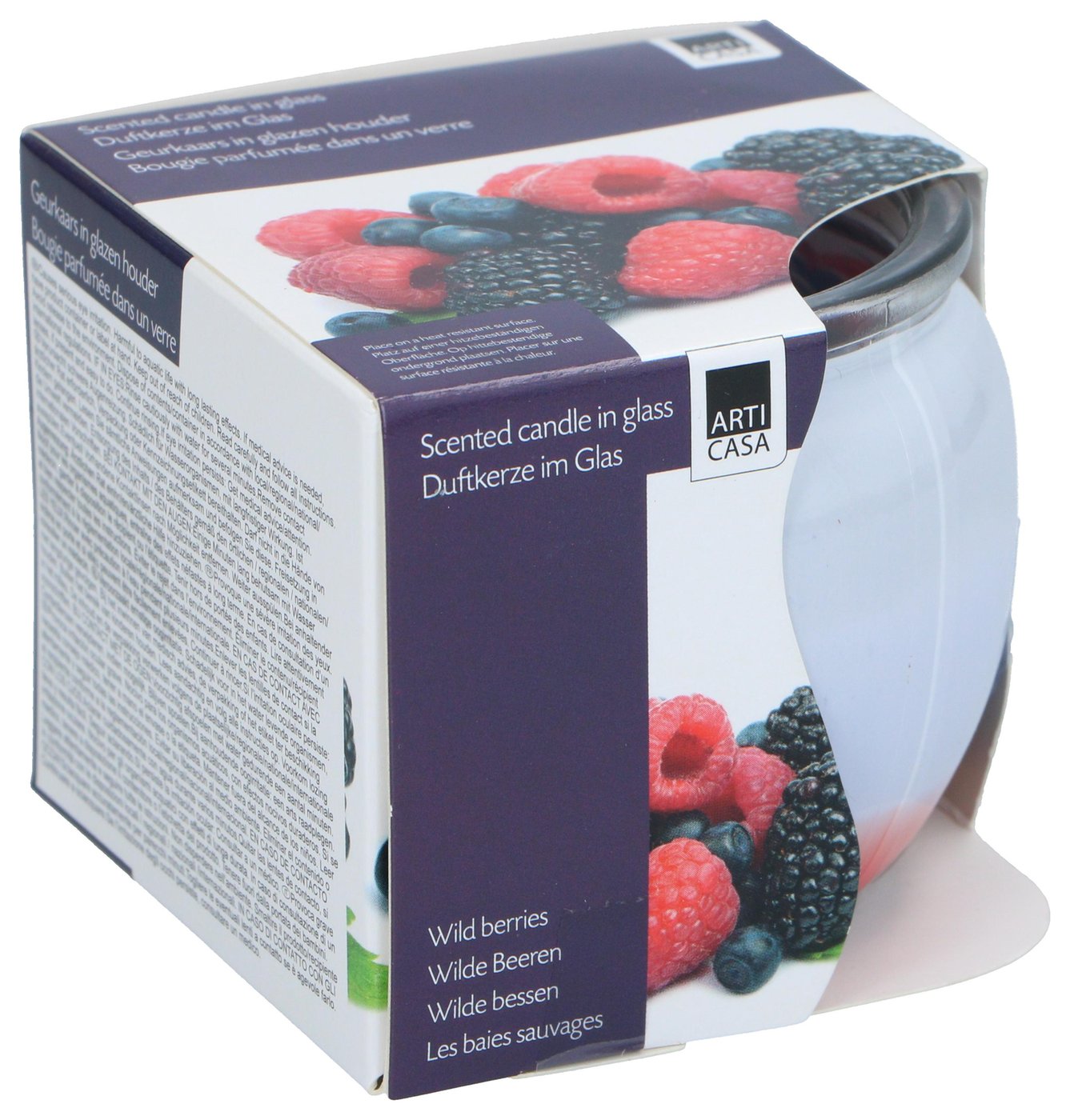 Set 6 Candele Profumate in Barattolo di Vetro – Fragranze Assortite