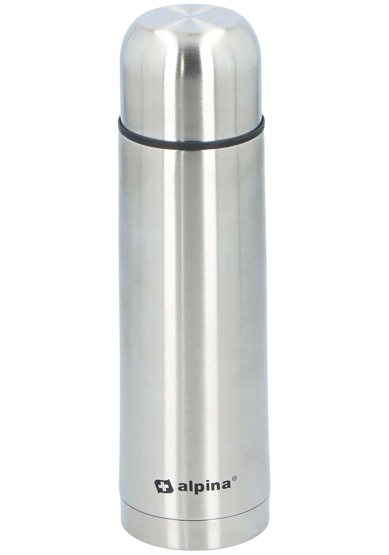Thermos Alpina Acciaio Inox Doppia Parete 1000ml con Coperchio-Tazza