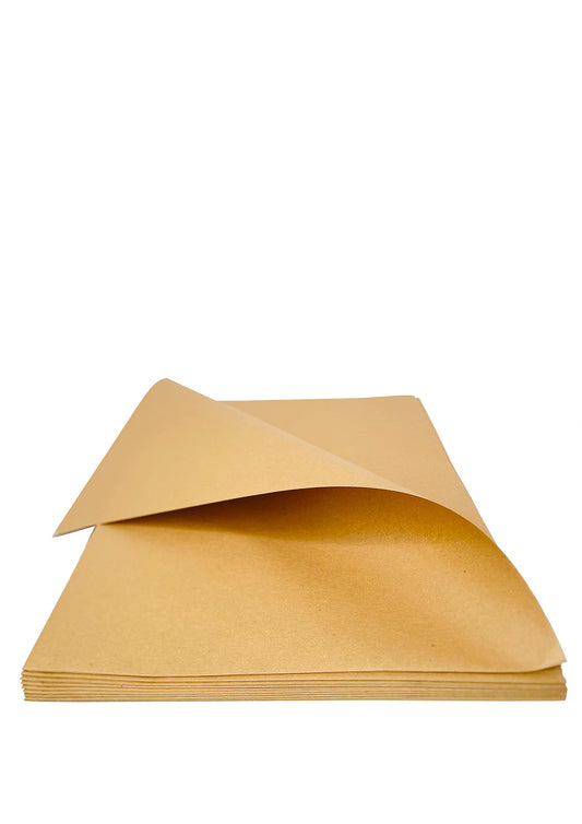 Confezione da 20 Fogli Formato 100x140 cm | Carta Kraft Millerighe Colore Avana da 80 gr Ideale per Imballi, Confezioni Regalo di Natale, Pasqua, Compleanno, Eventi Speciali