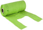 Sacchetti Biodegradabili f.to 55 x 68 da 30 Litri, Sacchi Raccolta Umido Salvagoccia con Manico lungo, Sacchi Organico compostabili e biodegradabili colore verde
