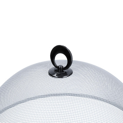 Copertura Rotonda Rete Metallica per Alimenti 30cm - Protezione Cibo da Insetti e Polvere