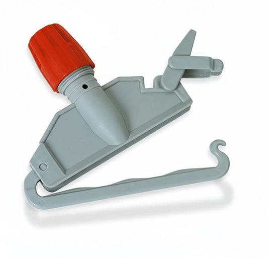 Pinza Plastica per Mop a Frange Bianco - Supporto Universale Professionale La Piacentina