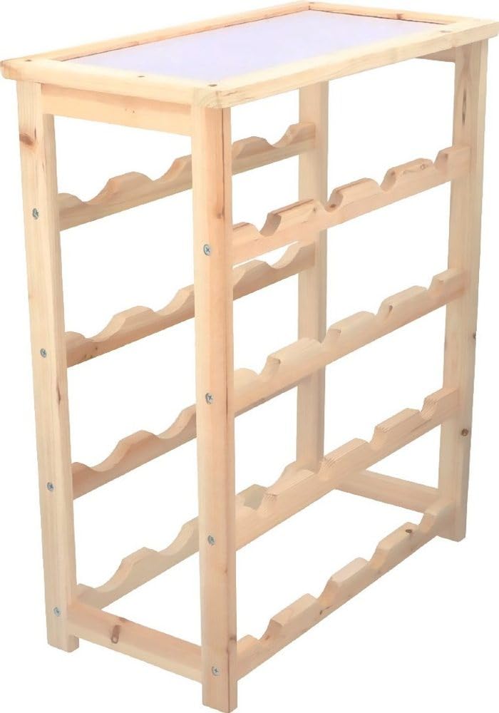 Cantinetta Vini Bambù 16 Bottiglie 46x23x55cm Lifetime Legno