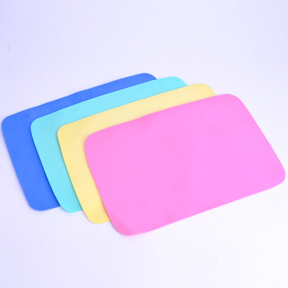 4 pz panno di pulizia in PVC, 30 x 40 cm strofinacci cucina professionale auto dettagli telo per asciugatura lucidatura lucidatura ceretta pulizia