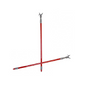 Telescopic metal wardrobe rod up to 150 cm