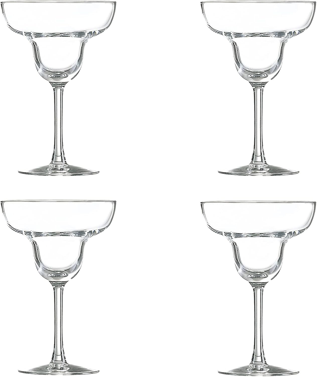 Verres à gin Alpina grand format, 730 ml, lot de 4 verres à gin tonic, verres à cocktail style Copa, verres à G&amp;T, cadeau idéal pour les fêtes, la maison, le bar, le pub, le restaurant, verres à pied