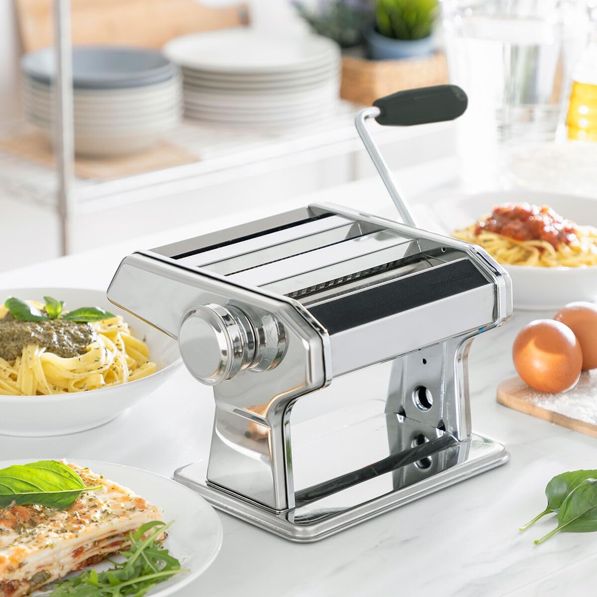 Macchina per Pasta Fresca Manuale InnovaGoods – 3 in 1