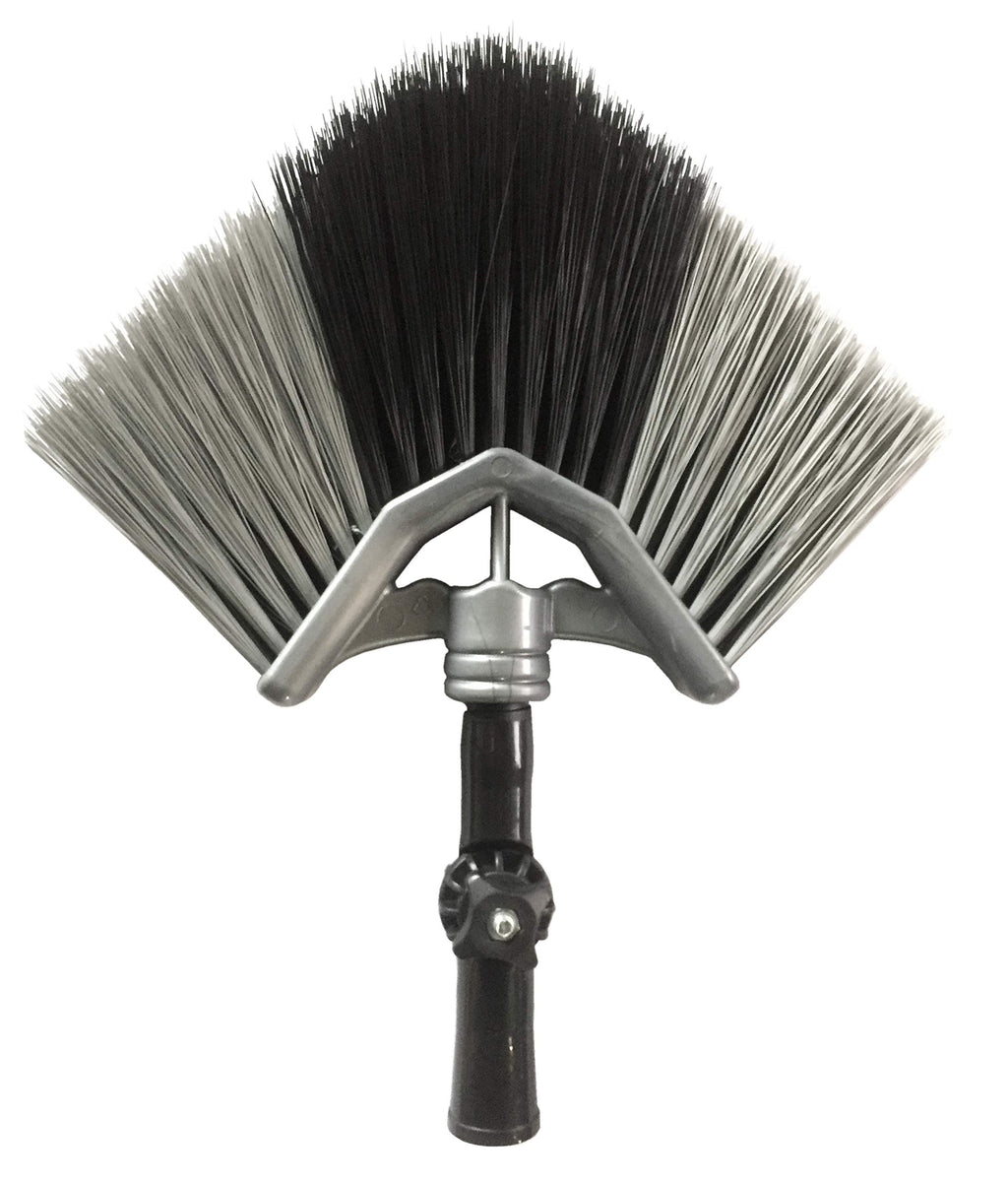 kit Pulizia - Asta Alluminio mt 6 + 4 scovoli | Asta Regolabile 6 mt + 3 Levaragnatele Multiuso
