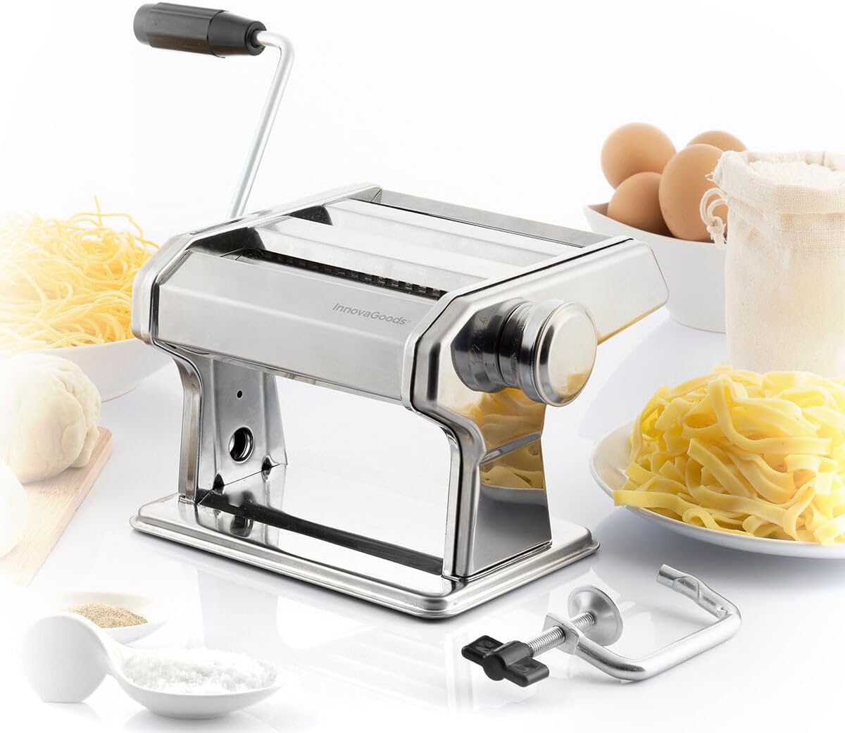 Macchina per Pasta Fresca Manuale InnovaGoods – 3 in 1
