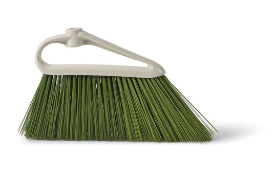 Garden Scopa per Esterni, Plastica, Coccia Ghiaccio/Setola Muschio, 34x5x20.0 cm