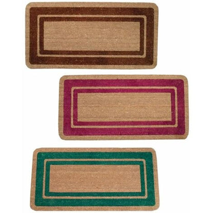 Zerbino Cocco con bordo colorato