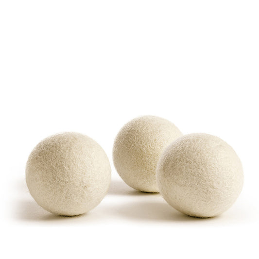 Sfera In Lana Coll. Bwool - Set 3 Pezzi - Naturale