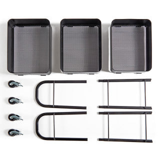 Carrello metallo lavenderia coll Lino