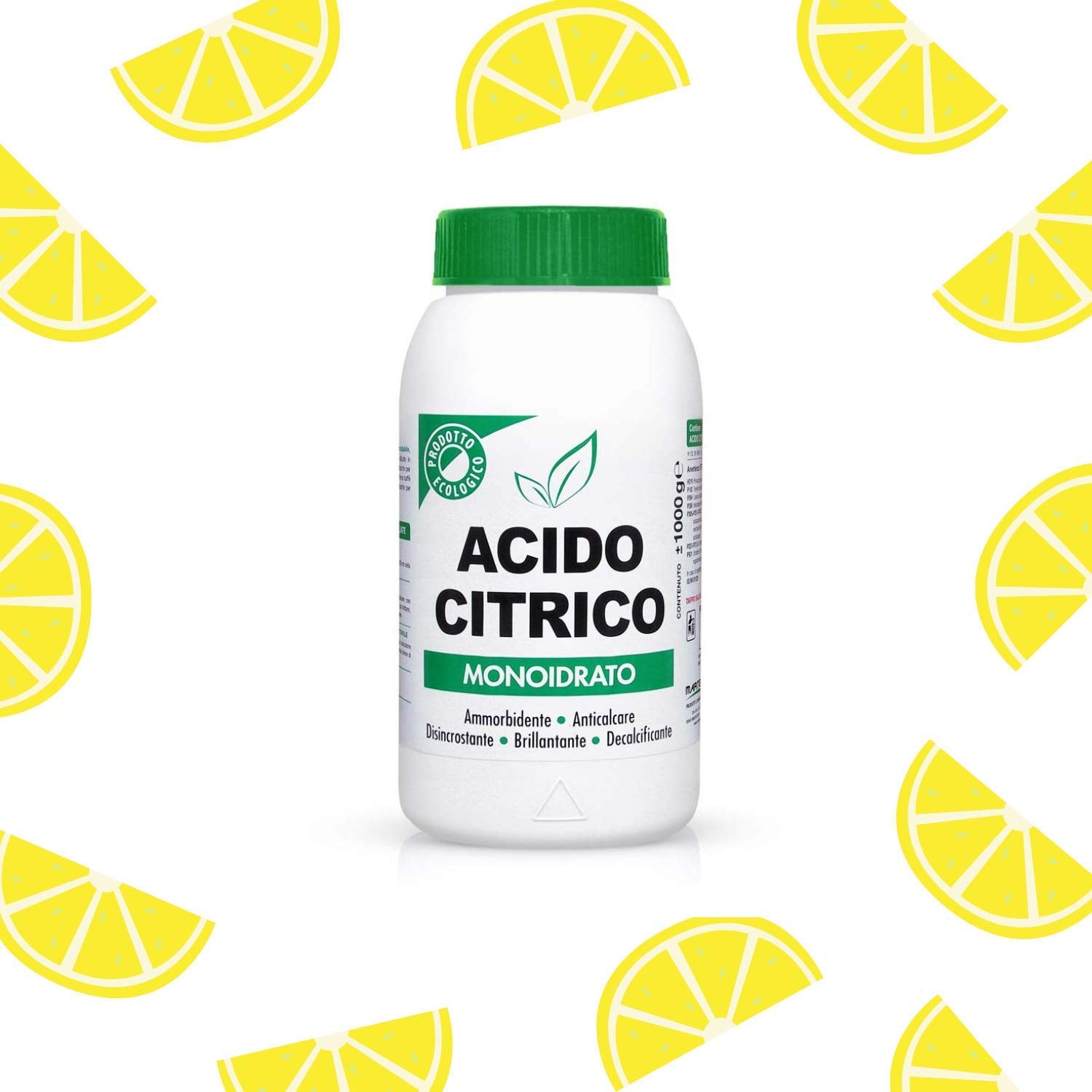 Acido Citrico 1kg Ecologico - Anticalcare Multiuso