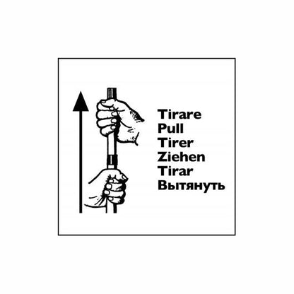 Asta Armadio coll. Saliscendi - cm. 150 - aluchrome