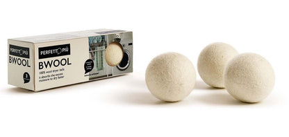 Sfera In Lana Coll. Bwool - Set 3 Pezzi - Naturale