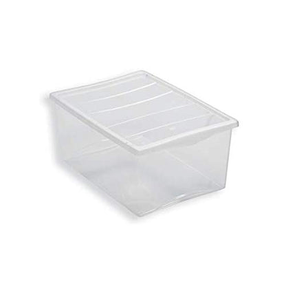 Scatola  in Plastica  Porta oggetti Spring Box 55x39x25 cm