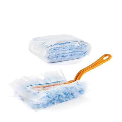 Piumino Spolvero Elettrostatico + 5 Ricambi - Kit Completo Speedypolvere