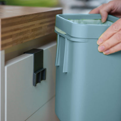 Pattumiera Umido da Appendere 5L Gino Avio - Bidone Organico Cucina con Coperchio