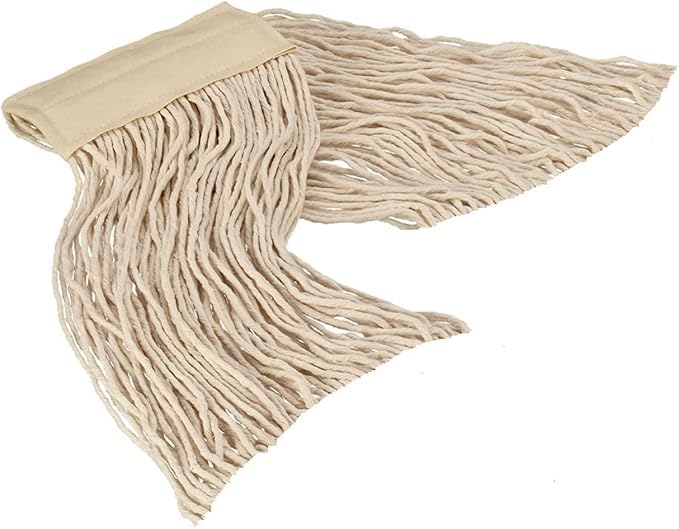 10 PZ. Mop Mocio Professionali in cotone  400 gr per attacco pinza